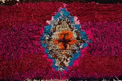 Marockansk Boucherouite-matta 145 x 305 cm