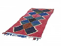 Marockansk Boucherouite-matta 250 x 120 cm