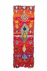 Marockansk Boucherouite-matta 280 x 95 cm