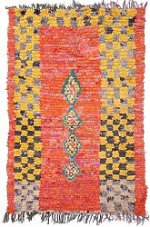 Marockansk Boucherouite-matta 220 x 140 cm