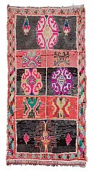 Marockansk Boucherouite-matta 245 x 120 cm