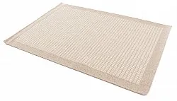 Ullmatta - Luxor (beige/vit)