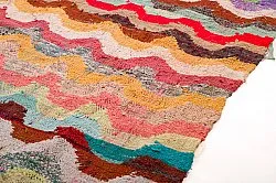 Marockansk Boucherouite-matta 165 x 335 cm