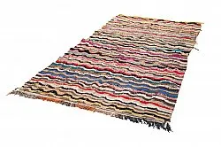 Marockansk Boucherouite-matta 150 x 305 cm