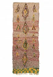 Marockansk Boucherouite-matta 230 x 80 cm