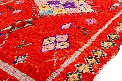 Marockansk Boucherouite-matta 340 x 155 cm