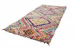 Marockansk Boucherouite-matta 145 x 365 cm