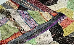 Marockansk Boucherouite-matta 130 x 245 cm