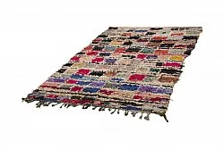 Marockansk Boucherouite-matta 230 x 135 cm