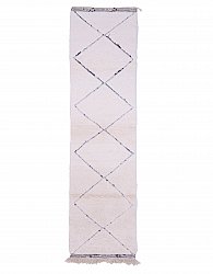 Kelimmatta Marockansk Beni Ourain-matta 290 x 85 cm
