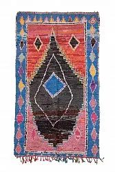 Marockansk Boucherouite-matta 275 x 155 cm