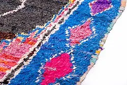 Marockansk Boucherouite-matta 275 x 155 cm