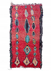 Marockansk Boucherouite-matta 280 x 145 cm