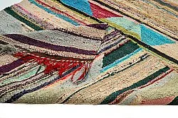 Marockansk Boucherouite-matta 120 x 245 cm