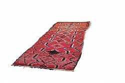 Marokkansk Boucherouite-teppe 300 x 130 cm