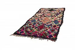 Marockansk Boucherouite-matta 290 x 145 cm