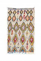 Marockansk Boucherouite-matta 190 x 120 cm