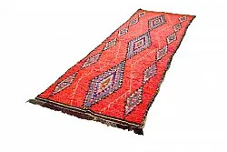 Marockansk Boucherouite-matta 360 x 170 cm