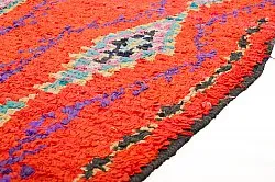 Marockansk Boucherouite-matta 440 x 135 cm