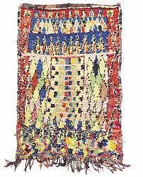 Marockansk Boucherouite-matta 180 x 115 cm