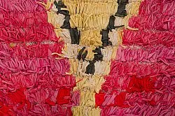 Marockansk Boucherouite-matta 390 x 150 cm