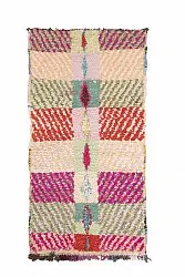 Marockansk Boucherouite-matta 205 x 100 cm