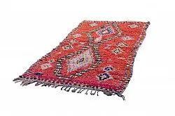 Marockansk Boucherouite-matta 250 x 130 cm