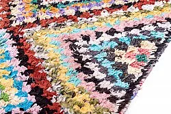 Marockansk Boucherouite-matta 215 x 120 cm