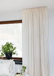 Gardiner - Bomullsgardin Satu (beige)