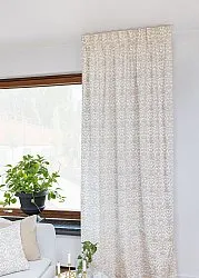 Gardiner - Bomullsgardin Viola (beige)
