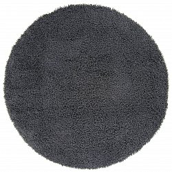 Runda mattor - Antuco (mörkgrå)