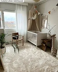 Ryamattor - Aranga Super Soft Fur (beige)