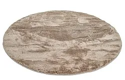 Runda mattor - Aranga Super Soft Fur (brun)