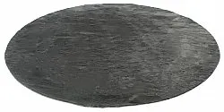 Runda mattor - Aranga Super Soft Fur (antracit)