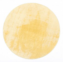 Runda mattor - Aranga Super Soft Fur (guld)