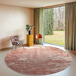 Runda mattor - Aranga Super Soft Fur (rosa)