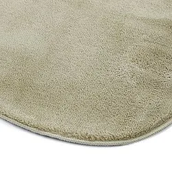Asymmetrisk Vågig Ryamatta - Aranga Super Soft Fur (ljusgrön)