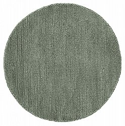 Rund matta - Avafors Wool Bubble (grå/grön)