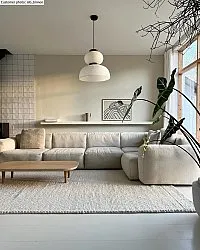 Ullmatta - Avafors Wool Bubble (beige)
