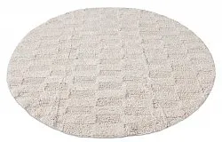 Rund badrumsmatta - Bevin (offwhite)