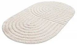 Oval badrumsmatta - Embla (offwhite)