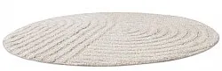 Rund badrumsmatta - Embla (offwhite)