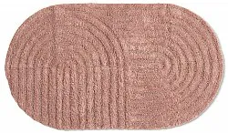 Oval badrumsmatta - Embla (rosa)