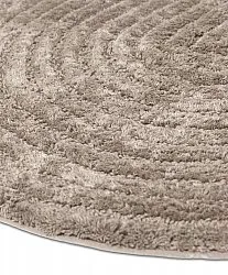 Oval badrumsmatta - Evena (beige)