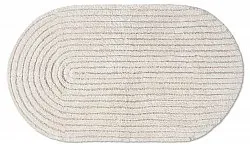 Oval badrumsmatta - Evena (offwhite)