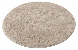Rund badrumsmatta - Gertie (beige)
