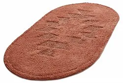 Oval badrumsmatta - Gertie (terrakotta)