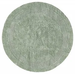 Rund badrumsmatta - Nila (ljusgrön)
