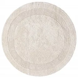 Rund badrumsmatta - Nila (offwhite)