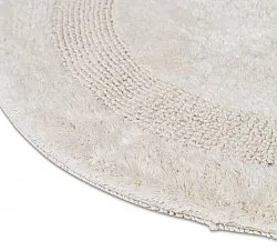 Rund badrumsmatta - Nila (offwhite)